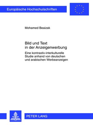 cover image of Bild und Text in der Anzeigenwerbung